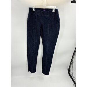 NYDJ Leggings Womens 6 Dark Wash Pull On Stretch Denim Skinny Pants Jeans Look